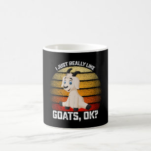 Grappig, ik vind geiten echt leuk OK Koffiemok