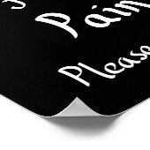 Grappig, ik voel je pijn Quote Sarcastic Joke Humo Poster (Hoek)