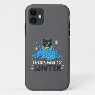 Grappig Ik Was Niet Gemaakt Voor Winter Schattige Case-Mate iPhone Case