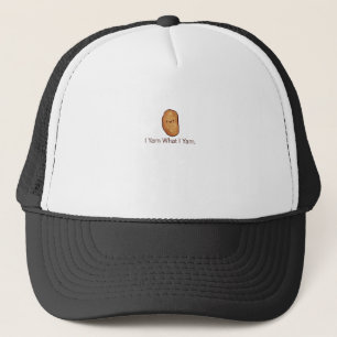 Grappig Ik Yam Wat Ik Yam Voor Mannen, Vrouwen & J Trucker Pet