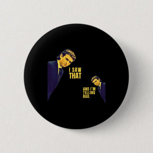 Grappig ik zag die Jezus meme Rron en ik zeg het t Ronde Button 5,7 Cm