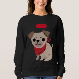 Grappig ik zet je, grappige pug lover shirt Premiu