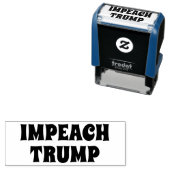 Grappig "Impeach Trump" Zelfinktende Stempel (In situ)