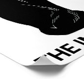 Grappig Improv Cat: Ja, en... Het kan me niet sche Poster (Hoek)