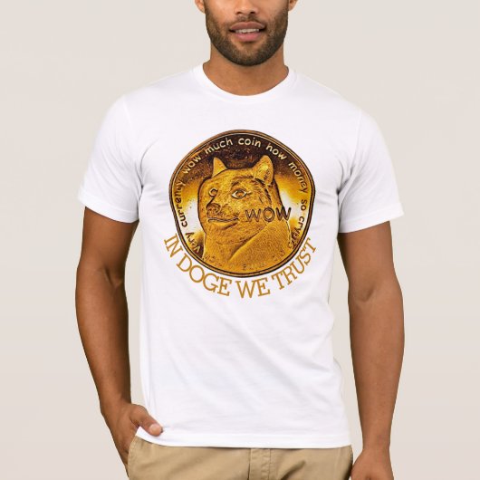 Grappig in Doge dat we T-Shirt vertrouwen (Voorkant)