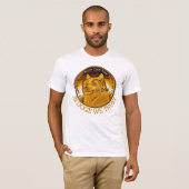 Grappig in Doge dat we T-Shirt vertrouwen (Voorkant volledig)