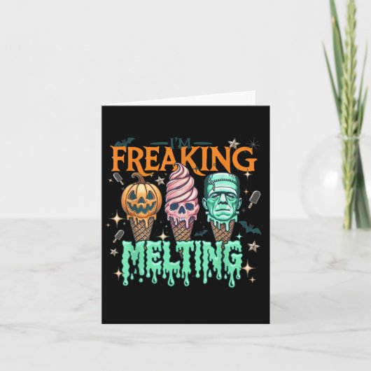 Grappig In Freakin Smelting Frankenstein Monster H Kaart (Voorkant)