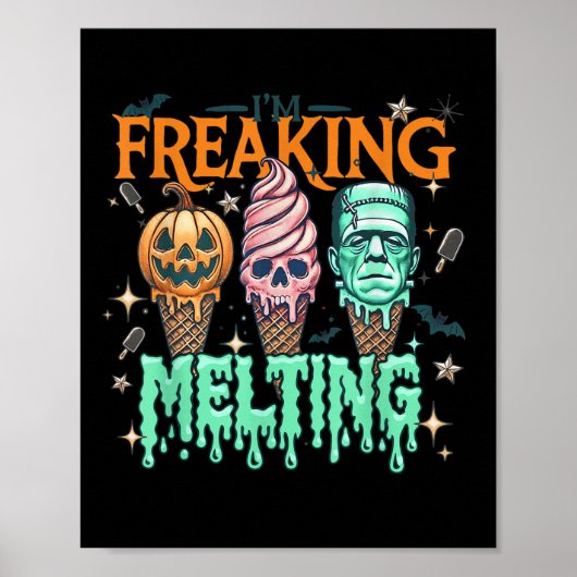 Grappig In Freakin Smelting Frankenstein Monster H Poster (Voorkant)