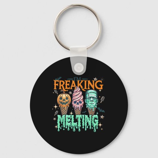 Grappig In Freakin Smelting Frankenstein Monster H Sleutelhanger (Voorkant)
