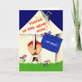 Grappig in het leger nu Kaart (Voorkant)