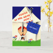 Grappig in het leger nu Kaart (Gele Bloem)