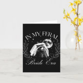 Grappig in mijn verwilderde bruid tijdperk Schatti Kaart (Gele Bloem)