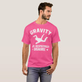 Grappig indoor skydiving t-shirt (Voorkant volledig)