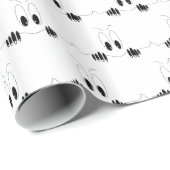 Grappig inpakpapier met Curiosity Eyes - Smile (Rol Hoek)