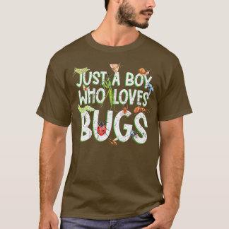 Grappig Insect, gewoon een jongen die van buik hou T-shirt