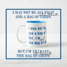 Grappig Inspirerend Cadeau Voor Haar - Grappige Qu Tweekleurige Koffiemok