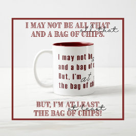 Grappig Inspirerend Cadeau Voor Haar - Grappige Qu Tweekleurige Koffiemok