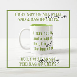 Grappig Inspirerend Cadeau Voor Haar - Grappige Qu Tweekleurige Koffiemok