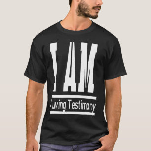 Grappig inspirerend dat ik een levende getuigenis t-shirt