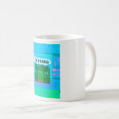 Grappig Inspirerend Grafisch dat ik me verveel van Koffiemok (Voorkant rechts)