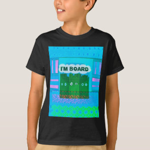 Grappig Inspirerend Grafisch dat ik me verveel van T-shirt