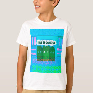 Grappig Inspirerend Grafisch dat ik me verveel van T-shirt
