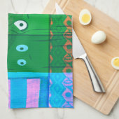 Grappig Inspirerend Grafisch dat ik me verveel van Theedoek (Quarter Fold)