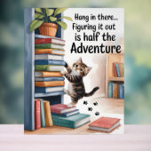 Grappig Inspirerend hangt er in Acryl Bord (Neutraal)