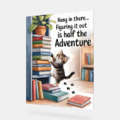 Grappig Inspirerend hangt er in Acryl Bord (Hoek)