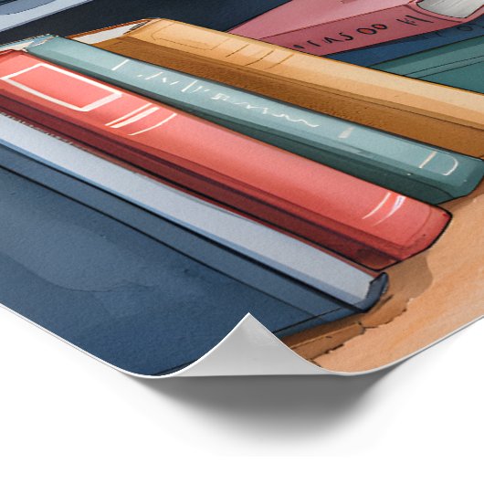 Grappig Inspirerend hangt er in Poster (Hoek)