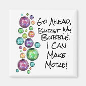 Grappig Inspirerend Magneet (Voorkant)