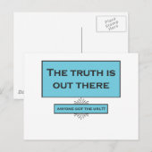 Grappig internetcitaat briefkaart (Voorkant / Achterkant)