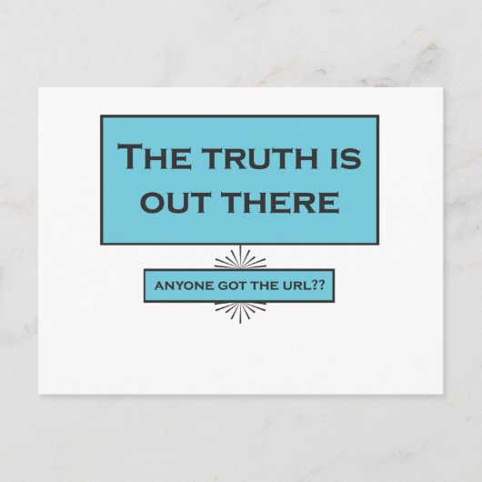 Grappig internetcitaat briefkaart (Voorkant)