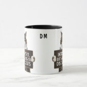 Grappig Introvert Cats teken Mok (Midden)