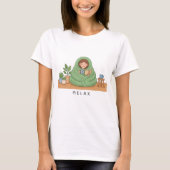 Grappig introvert grafisch T-shirt knuffel deken (Voorkant)