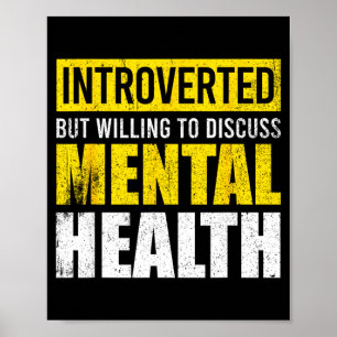 Grappig introvert maar bereid om over geestelijke poster
