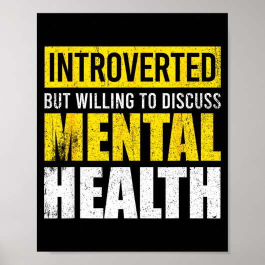 Grappig introvert maar bereid om over geestelijke poster (Voorkant)