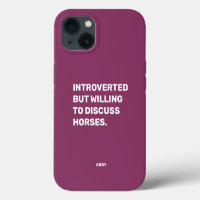 Grappig Introvert Maar Bereid Om Over Paarden Te P
