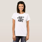 Grappig Introverts T-shirt (Voorkant volledig)