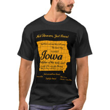 Grappig Iowa ontwerp