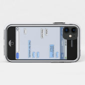 Grappig iPhone walvis tekstbericht Case-Mate iPhone Case (Achterkant (horizontaal))