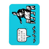 Grappig is deze glutenvrije magneet (Verticaal)