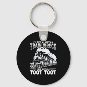 Grappig is niet altijd een treinwrak, maar ook een sleutelhanger