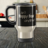 Grappig is niet altijd gelukkig. reisbeker