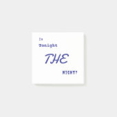 Grappig is vanavond post-it® notes (Voorkant)