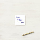 Grappig is vanavond post-it® notes (Op bureau)