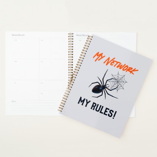Grappig IT Netwerkbeheerder Humor Cadeau Planner (Display)