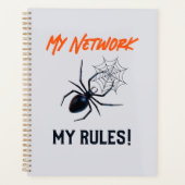 Grappig IT Netwerkbeheerder Humor Cadeau Planner (Voorkant)