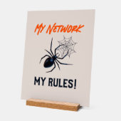 Grappig IT Netwerkbeheerder Humor Geschenk Acryl Bord (Hoek)