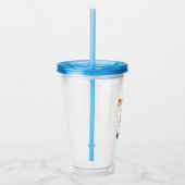 Grappig IT Netwerkbeheerder Humor Geschenk Acryl Drinkbeker (Rechts)